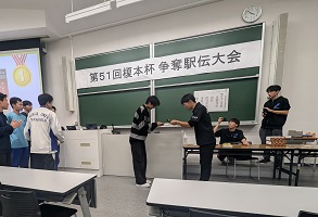 男子の表彰の様子