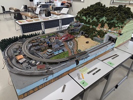 鉄道模型の展示